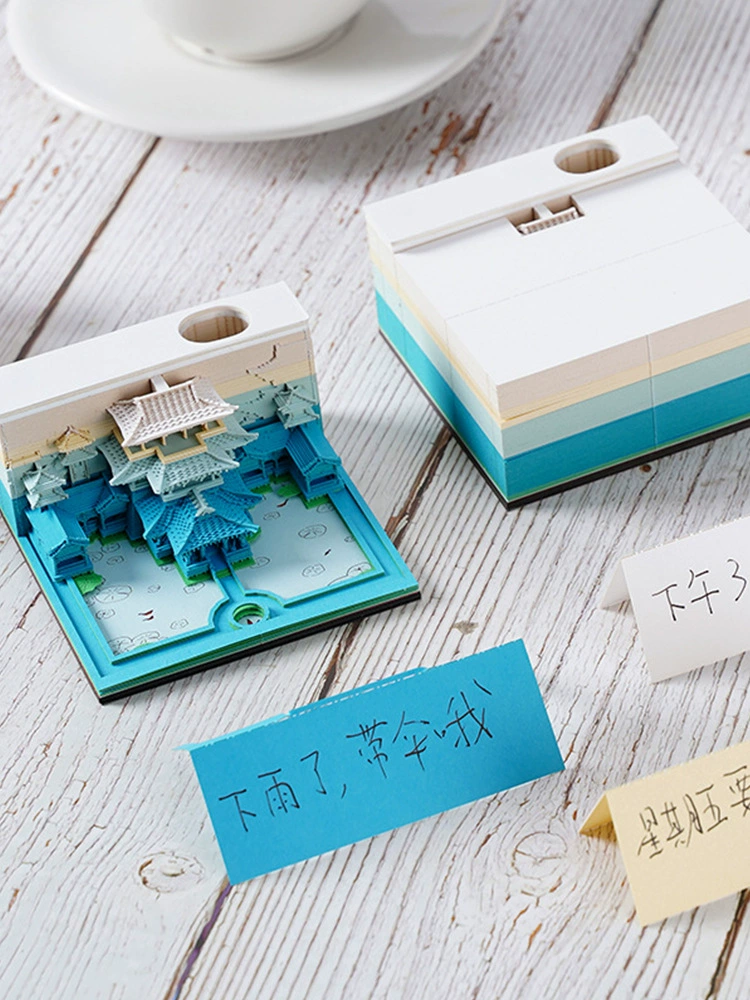 Three dimensional calendar, note, sticker, in 3d format, 2025 years, Birthday gift