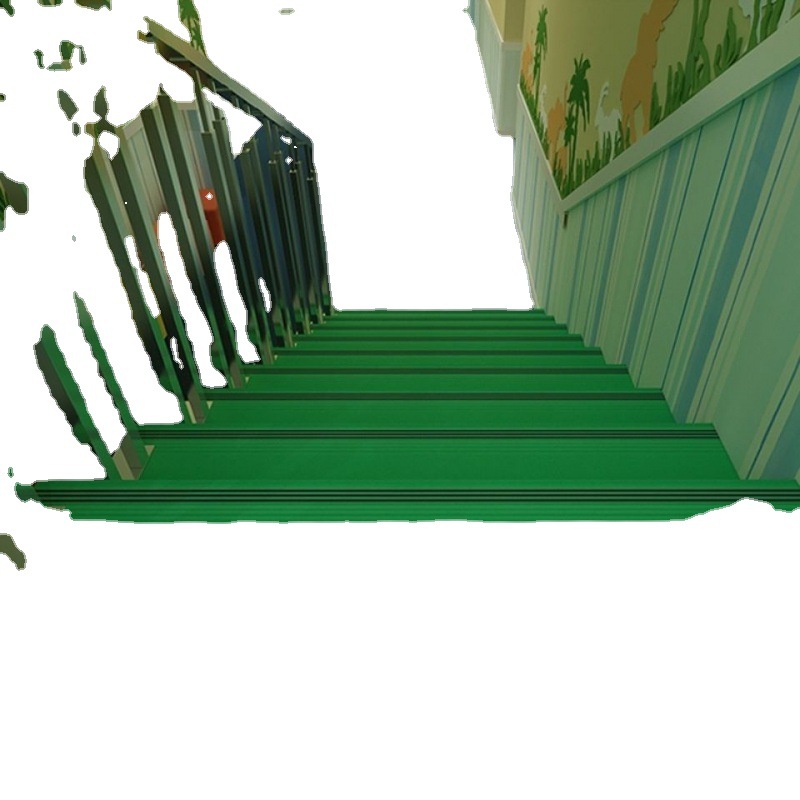 楼梯踏步垫楼梯台阶贴防滑条整体幼儿园PVC塑胶板地板贴地胶跨境
