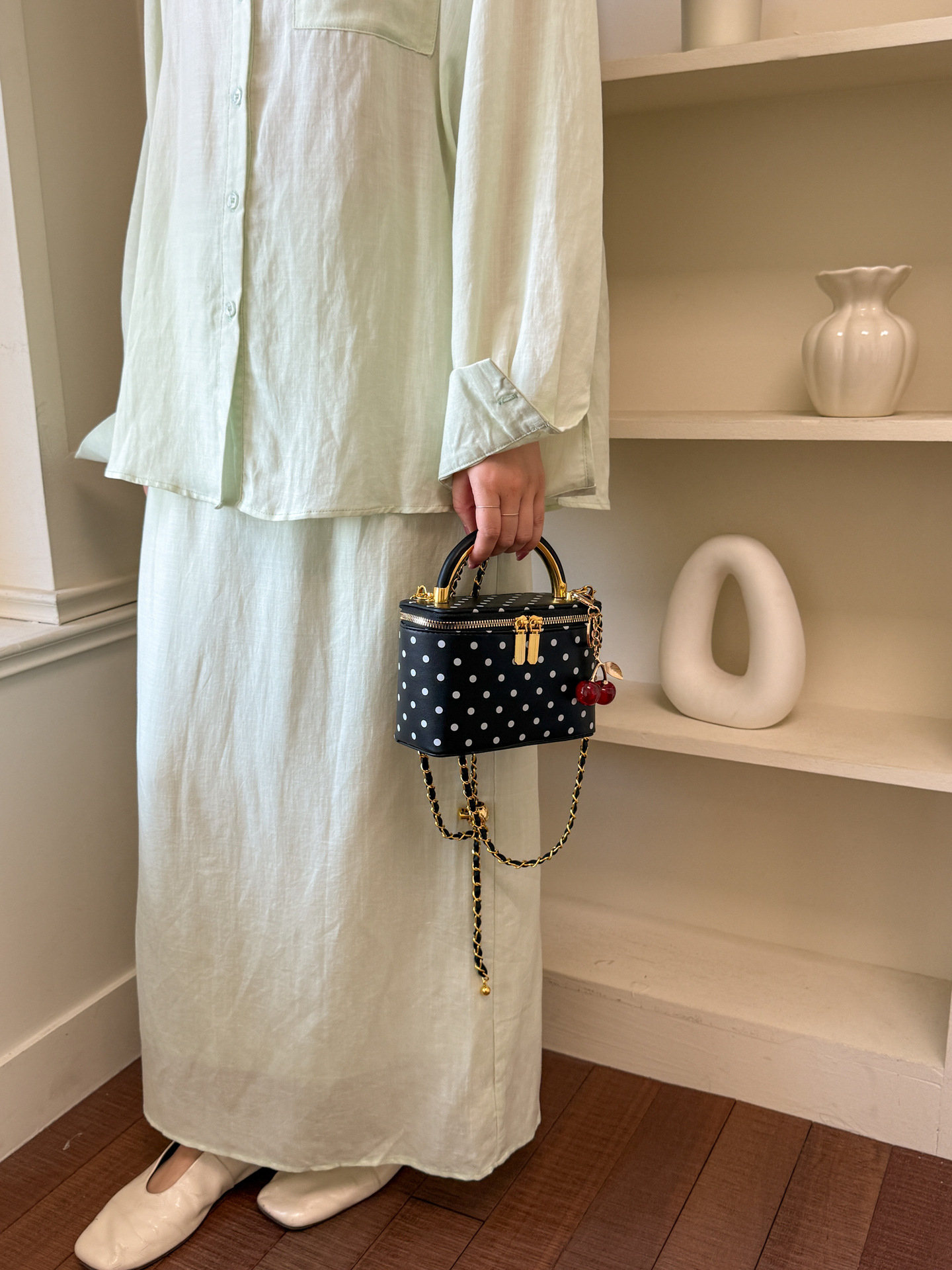 Verano sensación de ondas pequeñas bolsos de mano de moda nueva bolsa de moda bolsos de cadena caja pequeña bolsa cuadrada image 2