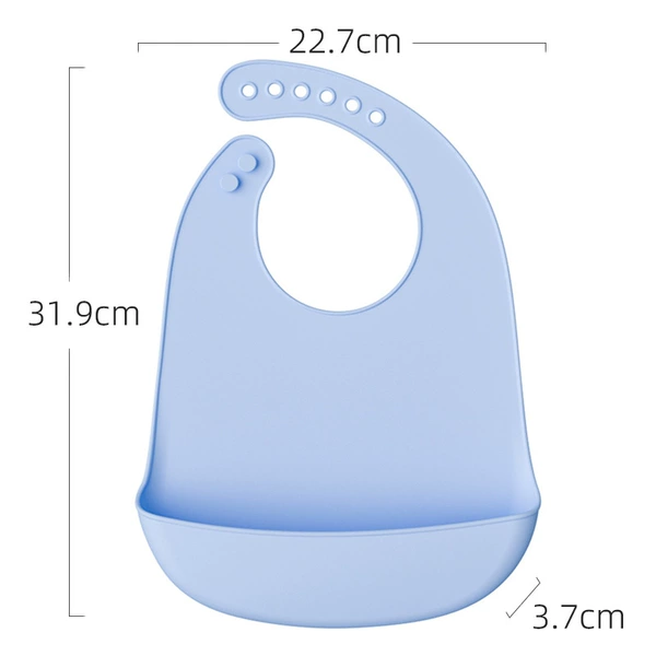 Blue bib