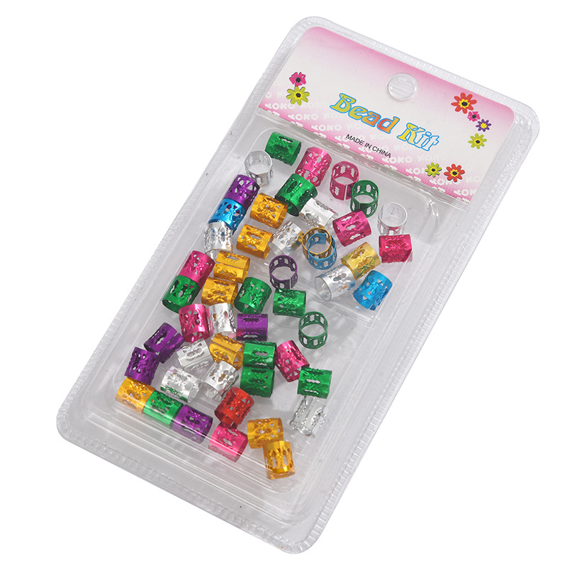 Nuevo color transfronterizo en caja rectangular patrón hueco sucio trenza pelo hebilla plateado color metal joyería accesorios para el cabello al por mayor