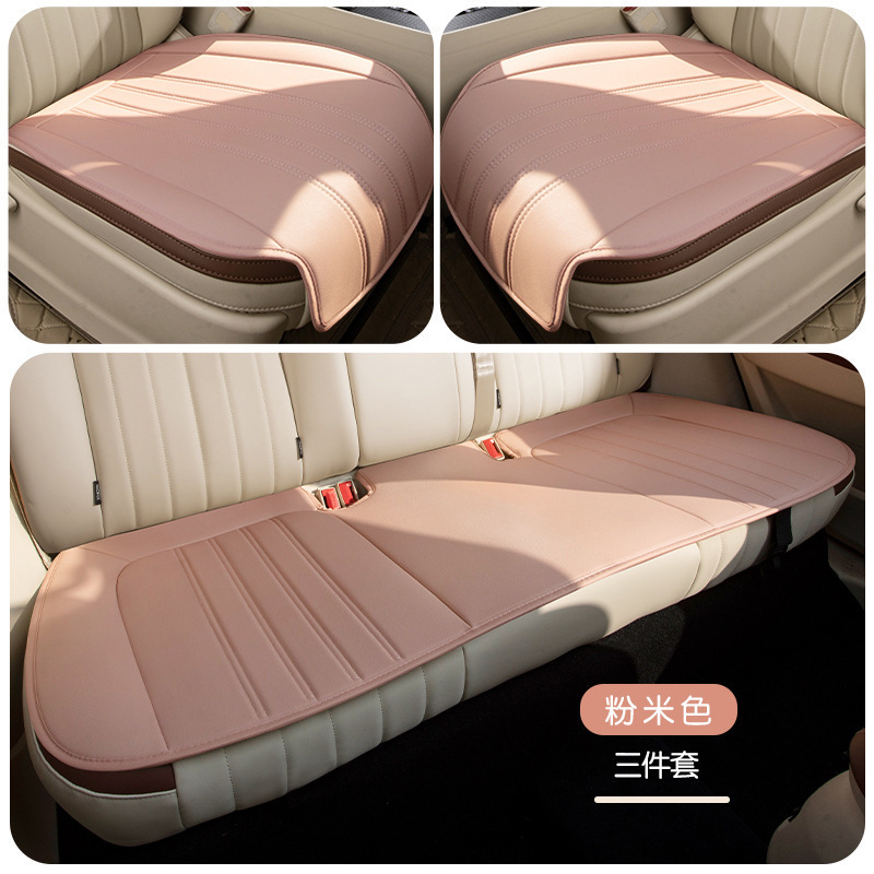 Universal – Modelə uyğun (Original) oturacaq örtükləri Cat Car Seat - pink-beige-3-piece-set-ora-good-cat