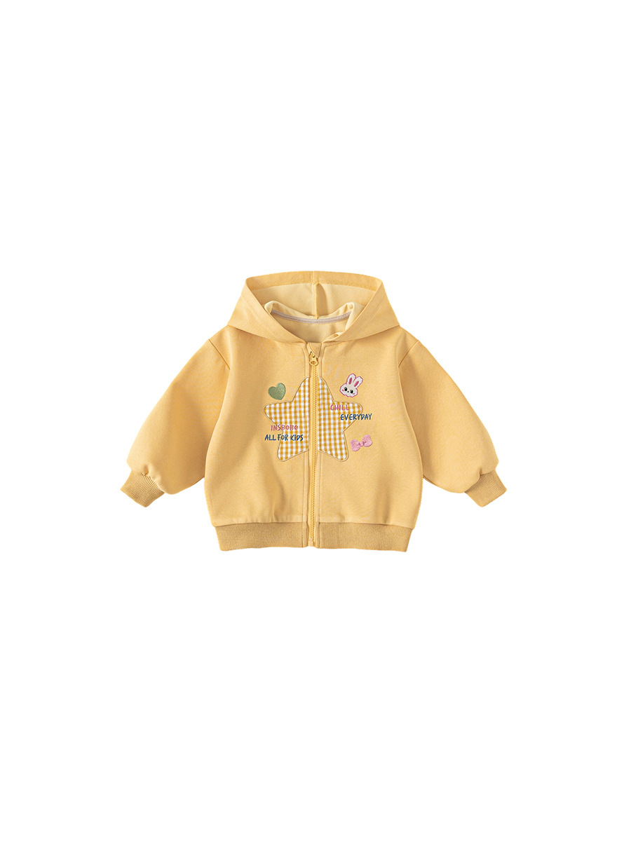 Youbao ropa para niños, chaquetas para niñas, otoño, nuevas blusas para bebés, ropa bordada para niñas, suéteres con capucha para niños