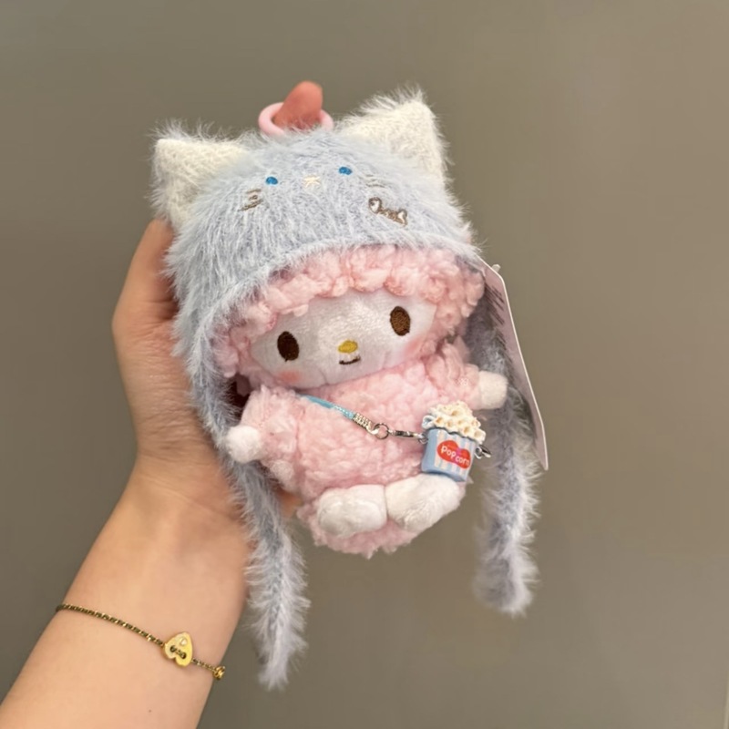 本物のピアノ子羊コアラセット高価値バッグペンダントキーホルダーかわいいぬいぐるみペンダント|undefined
