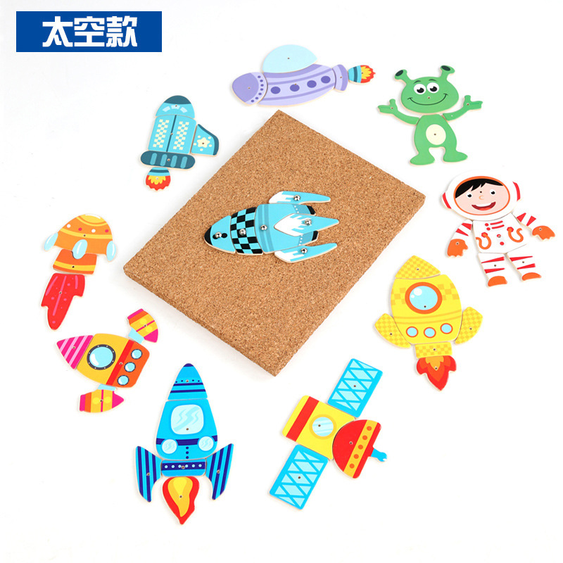 Clavos creativos - modelos espaciales