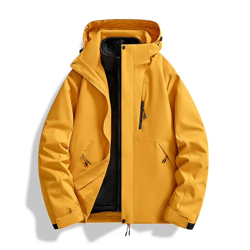 品牌同款两件套三合一男女款可拆卸内胆户外登山服防风防水外套