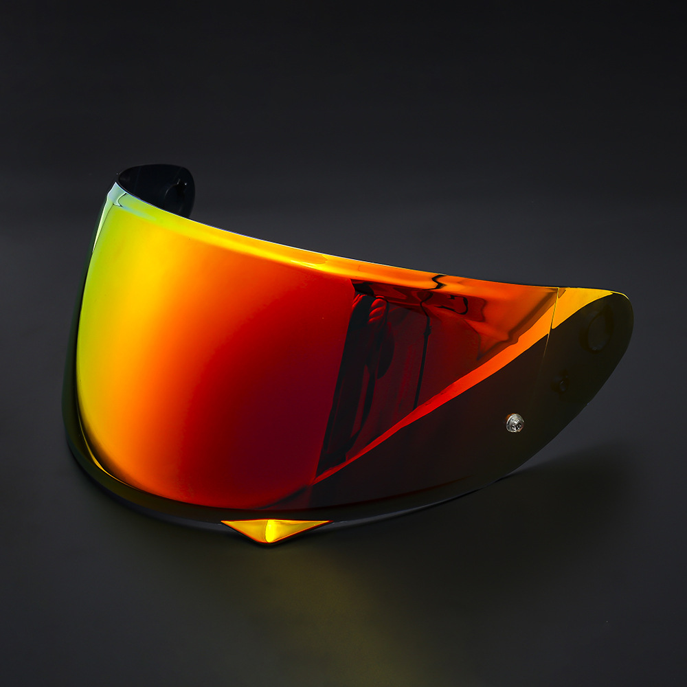 Motuoche – Dəbilqə (Kaska) aksesuarları Visor Anti-UV HD - gold-red
