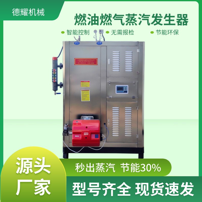 100公斤燃气蒸汽发生器 水泥预制块管道保温大棚保湿专用蒸汽锅炉