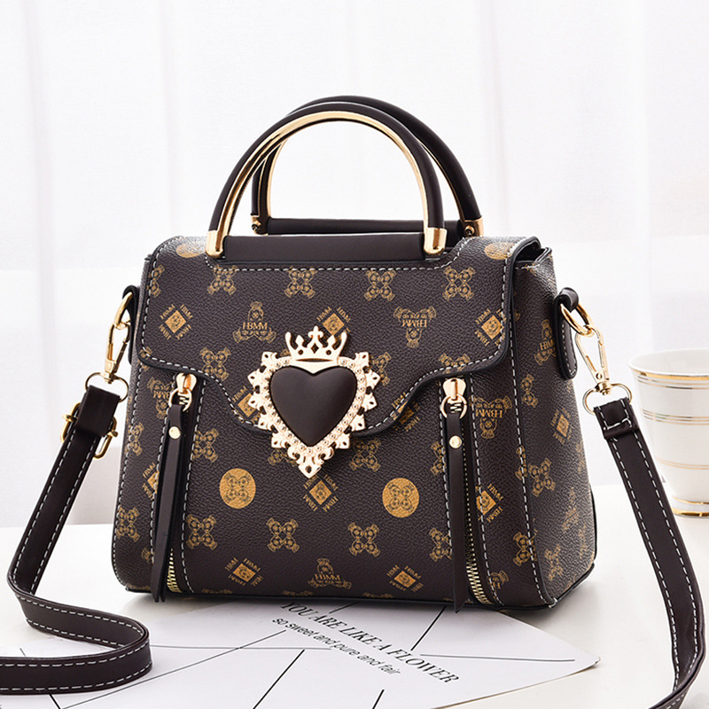 High-End Bags for Women 2026 New Style Versatile Printed Niche Design Handbag Fashion Mini Shoulder Bag for Women