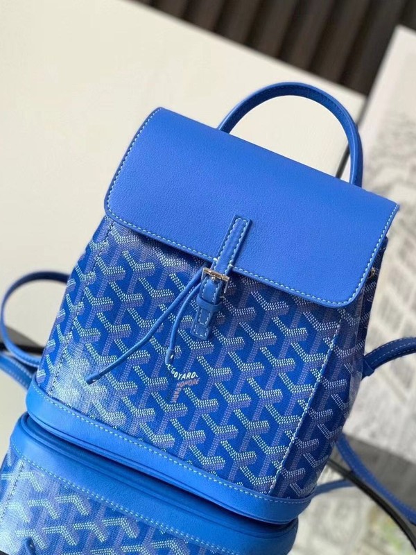 goyard迷你新款双肩包狗牙小书包Y家字母背包alpin mini休闲背包|undefined