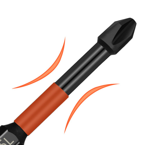 Strong magnetic industrial grade impact-resistant electric screwdriver cross bit, hand electric drill high hardness bit, wind bit screwdriver