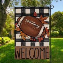 M 19653 Thanksgiving garden flag �ϹϷ�ҶͥԺ���Ŀ羳��