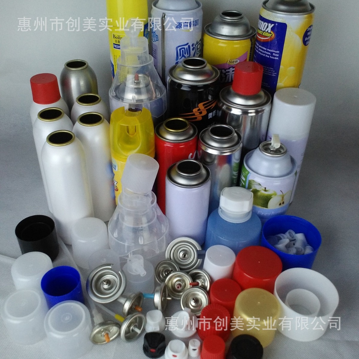 自喷漆发泡胶鞋袜喷雾马口铁气雾罐喷雾罐铝罐杀虫气雾剂灌装配件