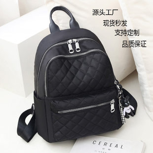 Capacious backpack, school bag, Korean style, oxford cloth, for students