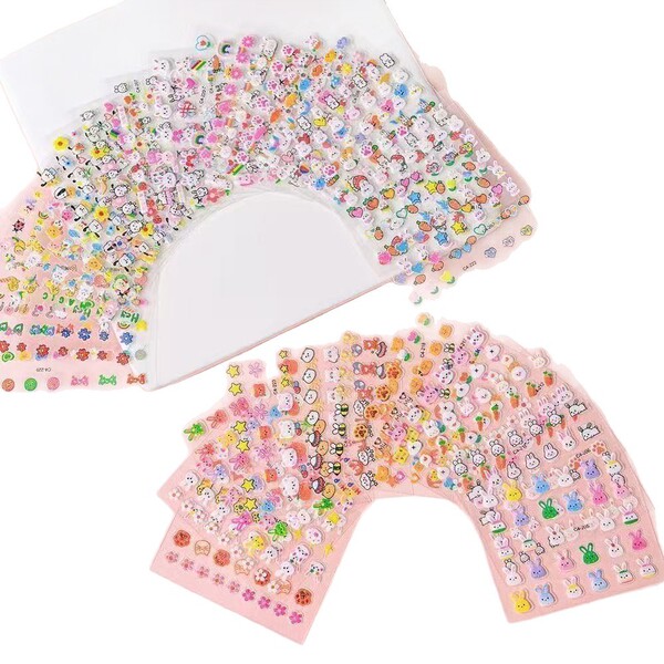 Safe kids nail stickers
