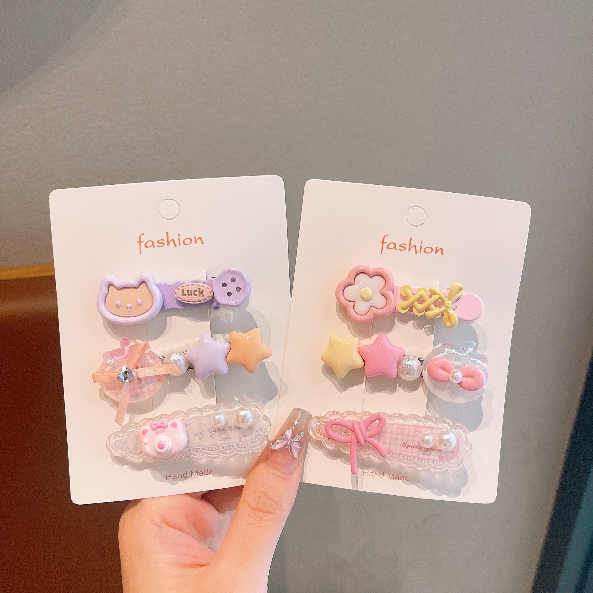 Clips para el cabello de bebé macaron clips para el cabello de niños no daña clips para el cabello de chicas clips laterales lindos toques para el cabello clips para el cabello