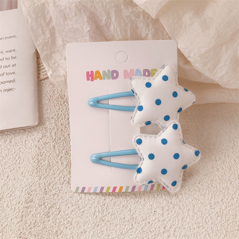 Niña sal marina, onda azul, estrella, anillo para el cabello, cola de caballo, trenza retorcida, banda de goma, cuerda para el cabello, cuerda para el cabello de alta elasticidad, accesorios para el cabello