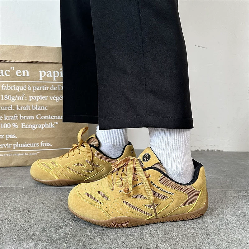 Корейская версия, нишевая студенческая мода, модная повседневная обувь для морального развития, универсальные кроссовки в уличном стиле в стиле ретро для пары, осенние кроссовки в американском стиле