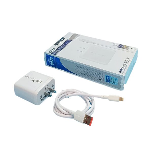 Charger Mobile Phone Fast Charge USB Charging Head Data Cable suit Super Fast Charge Flash Charge Fully Compatible with Apple
