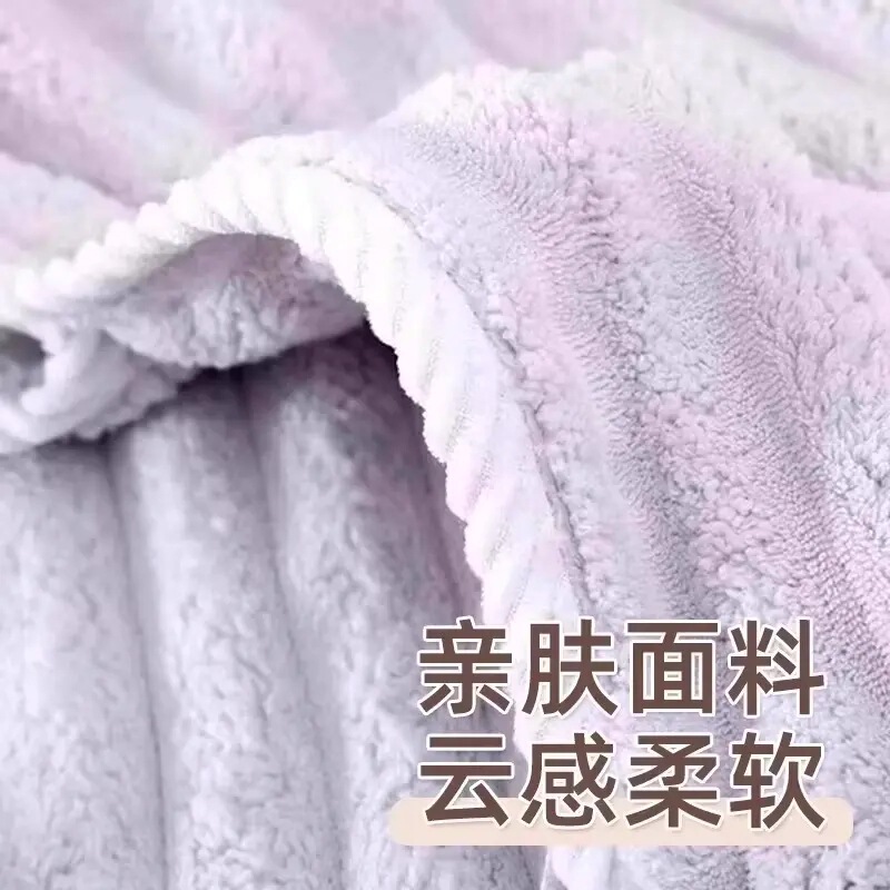 女性用ドライヘアキャップ 厚手 超吸水速乾タオル ドライヘアタオル 二層式バスキャップ|undefined
