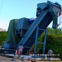 营口粉煤灰集装箱卸车机 无扬尘干灰石粉中转拆箱机 无扬尘卸灰机