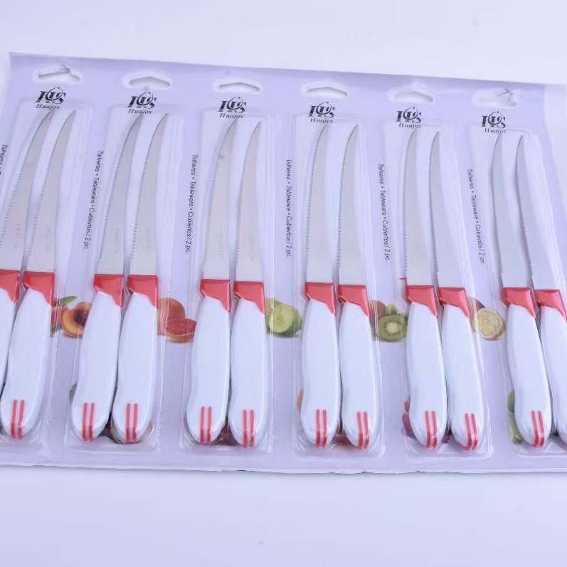 13 colores, 12 juegos de cuchillos para frutas, el stock de fábrica se puede enviar directamente para satisfacer las necesidades de diferentes estilos