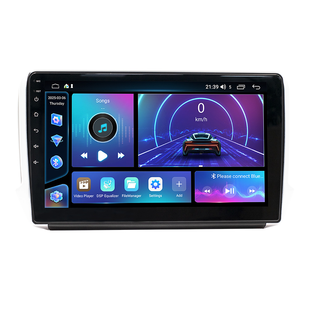 Aplicable a 12 - 18 modelos Peugeot 2008 Android navegación integrada Fang Yitong cuatro núcleos / ocho núcleos motor de coche