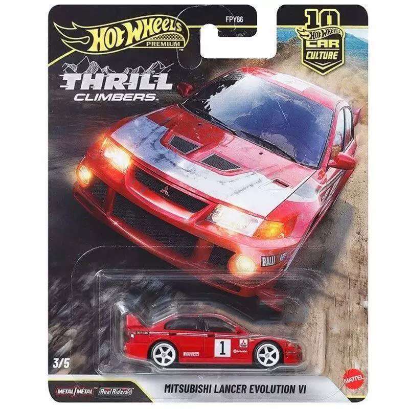 风火轮 Car Culture Mountaineer 5 New Speedy Timeless Classic No. 0 Simulation Alloy Car Model Sports Car FPY86