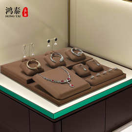 鸿泰珠宝展示道具饰品首饰架戒指手镯项链吊坠柜台陈列展示道具
