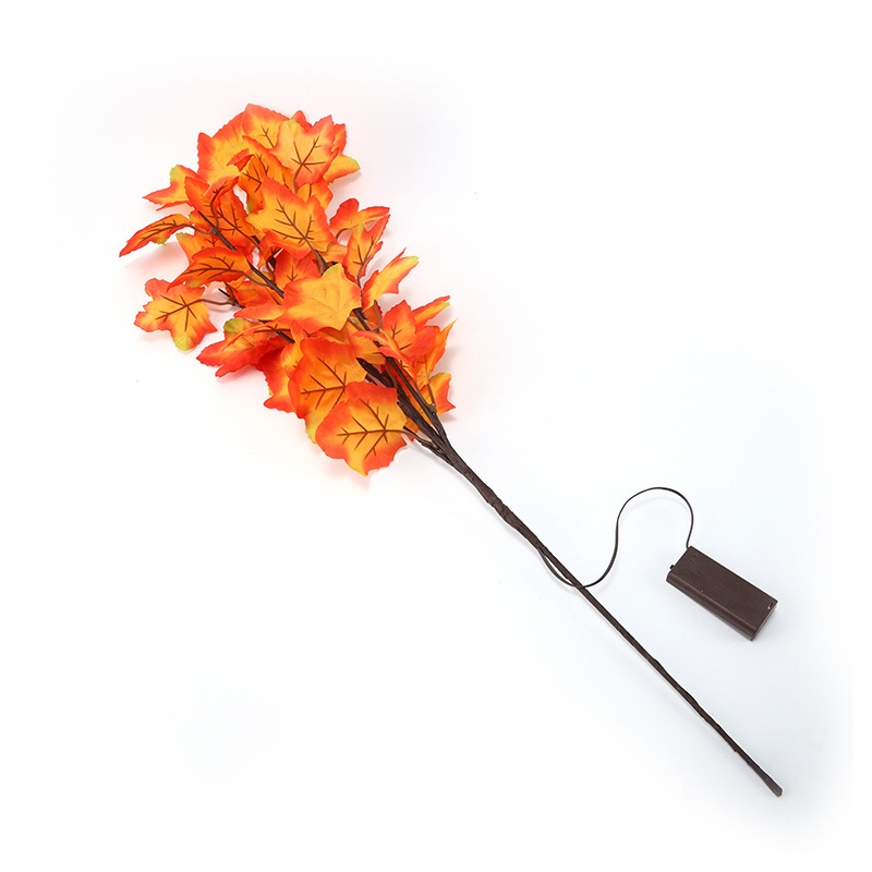 국경 간 시뮬레이션 분기 램프 침실 레이아웃 창조적 인 데스크탑 야간 조명 홈스테이 장식 LED 꽃꽂이 램프 끈 도매