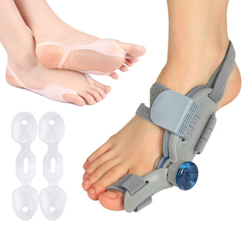 Manufacturer's In-Stock Big Toe Corrector, Adjustable Big Toe Separator with Knob, Adult Toe Valgus Corrector
