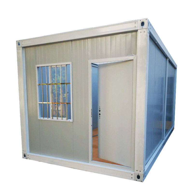 Residente en el sitio de construcción, casa de contenedores, casa de tablero móvil desmontable, casa de ensamblaje de oficina, casa de tablero de acero ligero