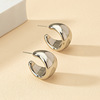 Fashionable earrings, universal highlighter, new collection, simple and elegant design