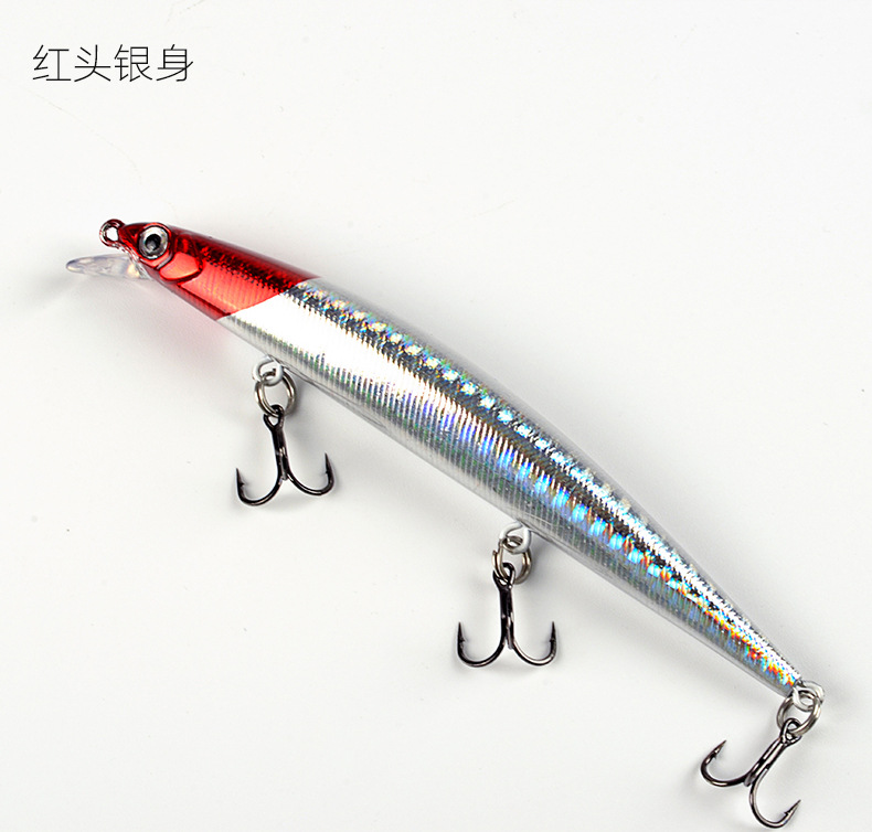 Shallow Diving Minnow Lures Sinking Hard Plastic Baits Fresh Water Bass Swimbait Tackle Gear