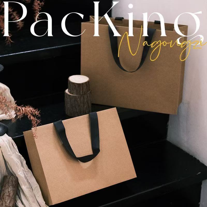 tienda de ropa bolsas de mano personalizadas de alto nivel lujo ligero estilo salón de belleza tienda de ropa de mujer bolsas de regalo bolsas de papel personalizadas logotipo impreso