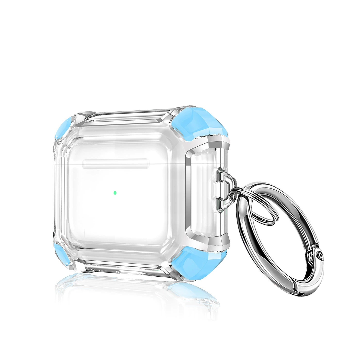 Чехол‑защитка для AirPods двухцветный Apple, защита от падений, для AirPods 1–2, 3, Pro, Pro 2