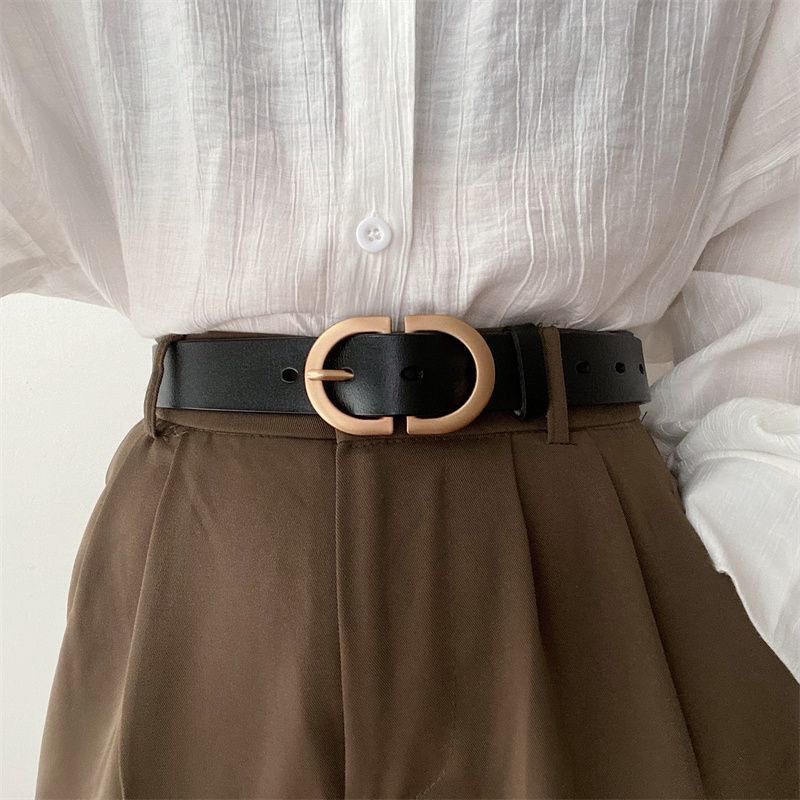 Vintage Y2K Belt for Women, Punk Denim Style Belt, Versatile for Pairing with Jeans, Dresses, Waist Cincher, Low-Waist Belt