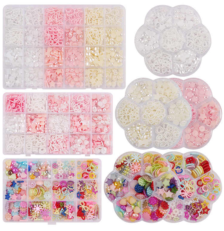 Plastic Material Flower, Butterfly, Bow Knot Pattern Plating Design Basic, Modern Style, Classic Style Style Basic Modern Style Classic Style Flower Butterfly Bow Knot Plastic 1 Set