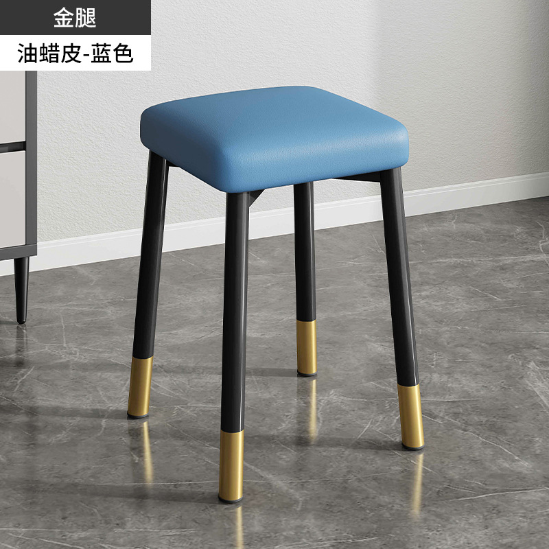 Taburetes sala de estar casera taburetes taburetes de comedor taburetes metálicos taburetes de comedor modernos taburetes de comedor simple taburetes de asiento