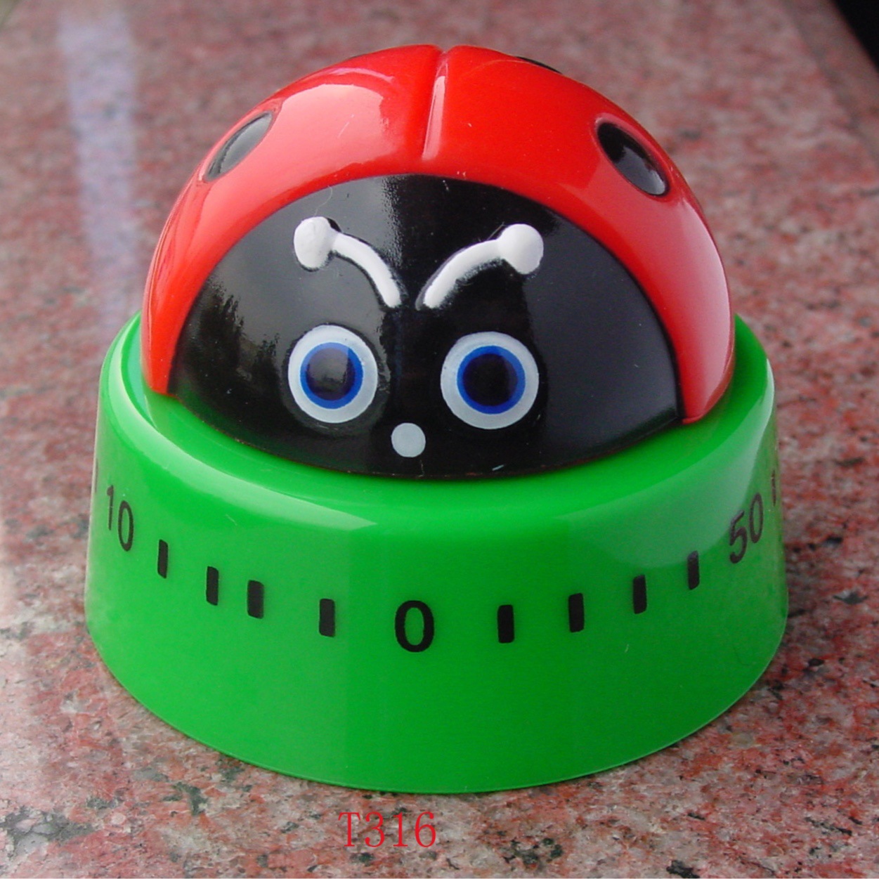 Suministro de cocina temporizador electrónico temporizador escarabajo temporizador caja de color