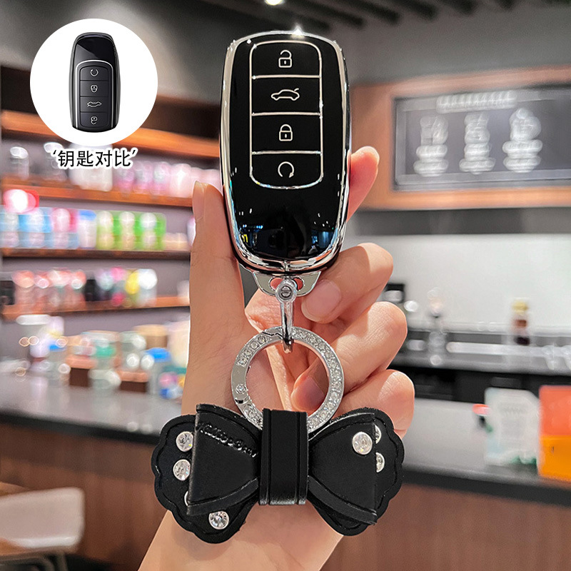 [Chery Model B] 실버 엣지 블랙 + 블랙 리본