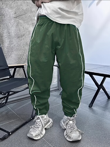 Men's Casual Loose Fit Joggers Chic Street Style Sport Cross-border