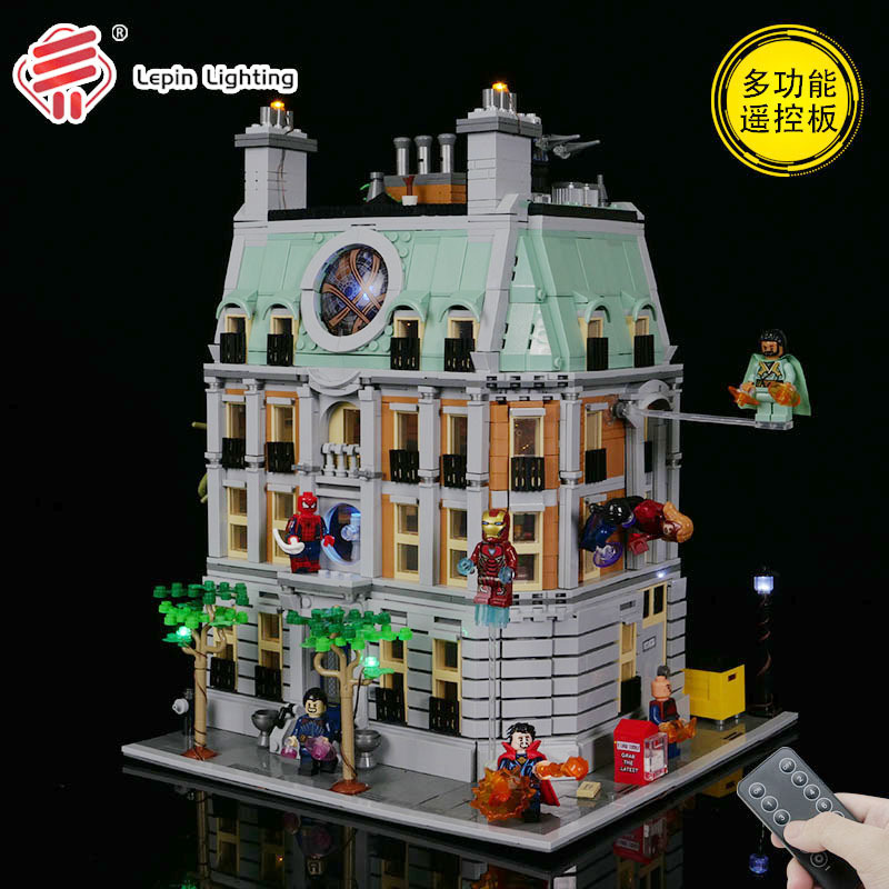 LP building block lighting for Lego 76218 Marvel Doctor Strange Sanctuary LED remote control lighting group