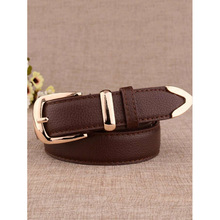 Q 69874 Glossy Alloy Buckle Women's Belt ����Ͻ��Ů����