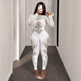 女士连体裤;连衣裙;时尚休闲套装