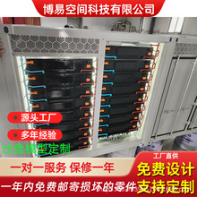 沙盘模型制作制作液冷储能机柜设备模型制作风冷系统储能机柜模型