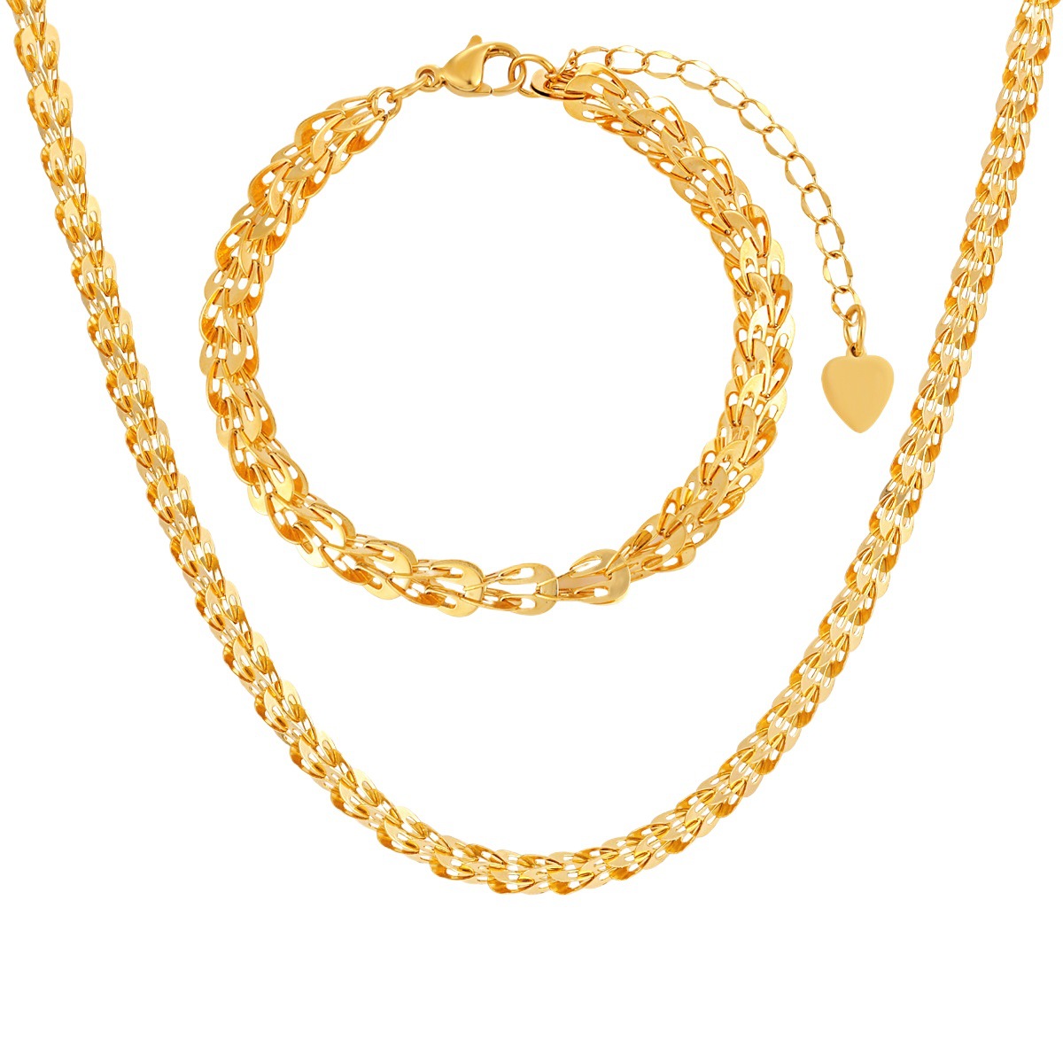 Europeo y americano transfronterizo Venta caliente nicho diseño de moda todo partido de alto grado estilo étnico Fénix cola collar de clavícula de acero de titanio collar de clavícula