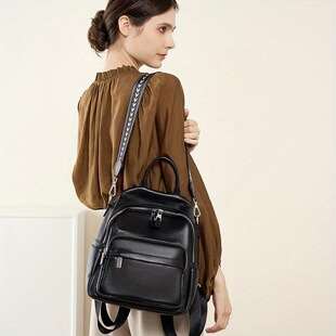 Q 96032 Genuine Leather Backpack Ůʿ�p��� �W���羳���R�d��