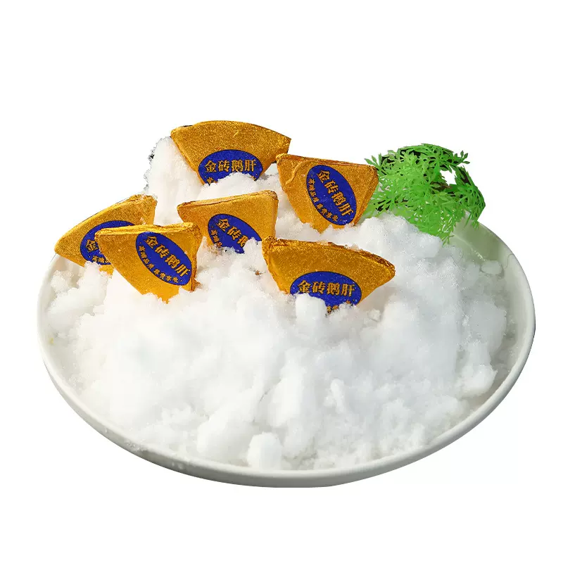 开袋即食入口丝滑新鲜金砖法式鹅肝宝宝辅食香醇细腻商用鹅肝日料