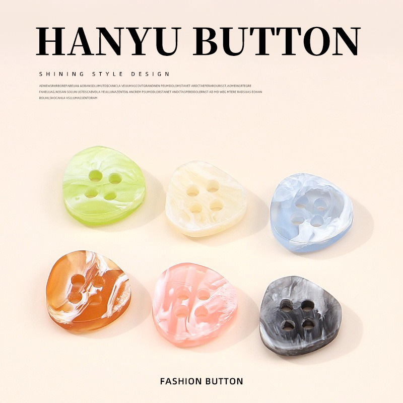 New imitation shell DIY handmade mini buttons personalized matching…